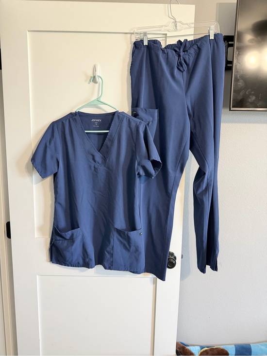 Jockey Other - Jockey Navy Blue Women's Scrub-Style Pajama Top and Pants